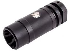 Flash Hider PTS Griffin Armament Linear Comp 14mm CW Black