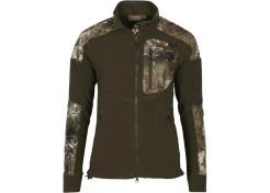 Fleece Vest Pinewood Småland Hunters Camou Ladies Hunting Brown / Strata