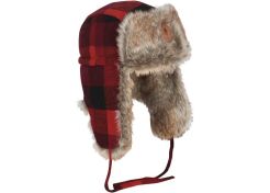 Fur Hat Pinewood Classic Red / Black