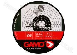 Luchtdrukkogeltjes Gamo Match 5.5 mm 15.43 grain