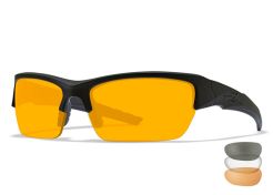 Bril Wiley X Valor Clear / Grey / Light Rust Black Frame