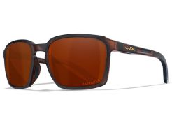 Glasses Wiley X Alfa Captivate Polarized Copper Matte Havana Brown Frame