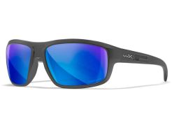 Glasses Wiley X Contend - Captivate Polarized Blue Mirror  Lenses - Matte Black Frame