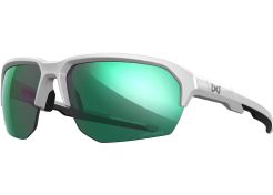 Glasses Wiley X Jakl - Captivate Polarized Green Mirror Lenses - Polished White Frame