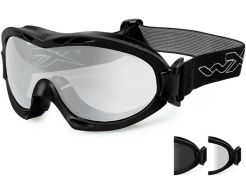 Goggles Wiley X Nerve Clear/Grey Black Frame