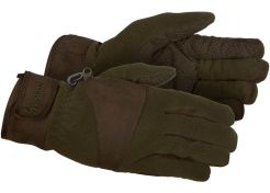 Gloves Pinewood Småland Hunters Extreme Fleece Hunting Brown / Suede