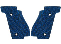 Grip panels LOK Grips Walther Q-series SF Bogies Blue/Black