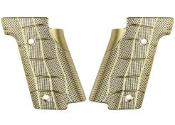 Grippanelen LOK Grips Walther Q-series SF Thin GridLOK Brass