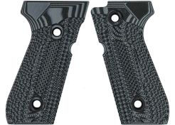 Grip Panels LOK Grips Beretta 92 Veloce - Gray Black