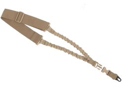 Geweerriem Warrior Assault Systems Single Point Bungee Sling Tan