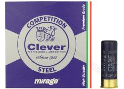 Hagelpatronen Clever Mirage kal. 12 T2 Steel 24 gram