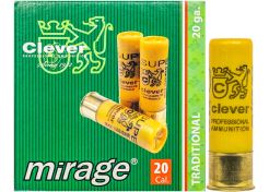 Hagelpatronen Clever Mirage kal. 20 T3 Steel 24 gram