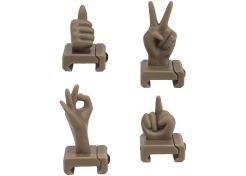 Iron sights set Nuprol Hand Signal Tan