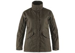 Jacket Fjällräven Forest Hybrid Women Dark Olive