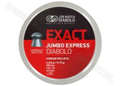 Luchtdrukkogeltjes JSB Exact Diabolo Jumbo Express 5.52 mm 14.35 grain