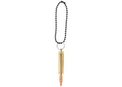 Bullet Keychain Copper & Brass .223 Remington Red Spark