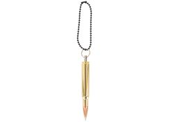 Bullet Keyring Copper & Brass .30-06 Springfield Silver Tip