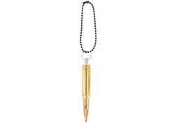 Bullet Keychain Copper & Brass .308 Winchester Red Spark