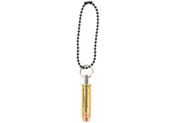 Bullet Keychain Copper & Brass .38 Special Hollow Point