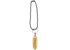 Bullet Keychain Copper & Brass .45 ACP FMJ