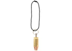 Bullet Keychain Copper & Brass .45 ACP Hollow Point Tombak