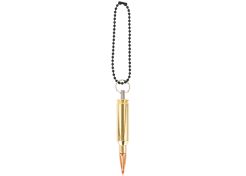 Bullet Keychain Copper & Brass 6.5 Creedmoor Red Spark