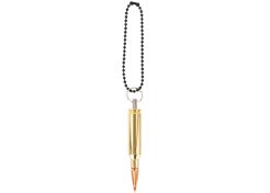 Bullet Keychain Copper & Brass 6.5 Creedmoor Red Spark