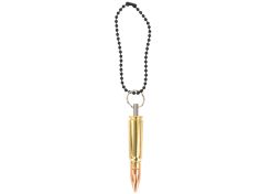 Bullet Keychain Copper & Brass 7.62x39 AK47 FMJ