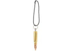 Bullet Keychain Copper & Brass 7.62x39 Kiss Face