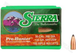 Kogelkoppen Sierra Pro Hunter .308 SPT 125 grain