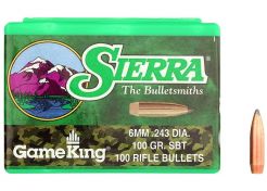 Kogelkoppen Sierra GameKing .243 SBT 100 grain