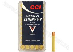 Kogelpatronen CCI Maxi Mag HP.22 WMR JHP 40 Grain