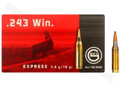 Kogelpatronen Geco .243 Win Express 76 grain