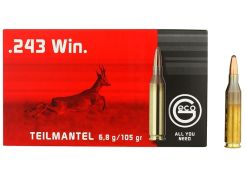 Kogelpatronen Geco Teilmantel .243 Win 105 grain