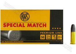 Kogelpatronen RWS Special Match .22 LR RN 40 grain