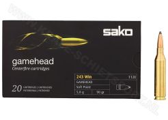 Kogelpatronen Sako Gamehead .243 Win SP 90 grain