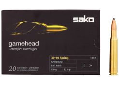 Kogelpatronen Sako Gamehead .30-06 Sprfd SP 123 grain