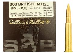 Kogelpatronen Sellier & Bellot .303 Brit FMJ 180 grain