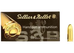 Kogelpatronen Sellier & Bellot 9 mm FMJ 115 grain