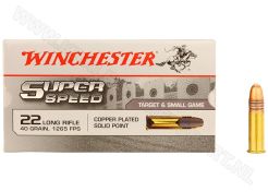 Kogelpatronen Winchester Super Speed .22 LR CPSP 40 grain
