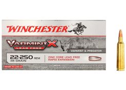 Kogelpatronen Winchester Varmint-X Lead Free .22-250 Rem 38 grain