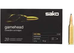 Kogelpatronen Sako Gamehead .243 Win SP 90 grain