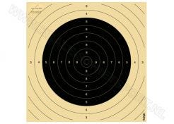 Groot kaliber geweer schijf Woerden 100 m insteek 26 x 26 (genummerd)
