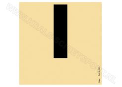Kruger skills training target for air pistol two-thirds stripe above (28 x 110 mm)