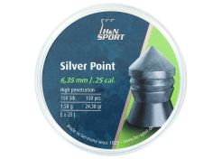 Luchtdrukkogeltjes H&N Silver Point 6.35 mm 24.38 grain