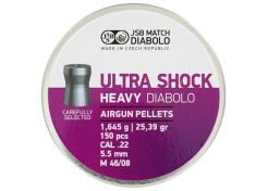 Airgun Pellets JSB Ultra Shock Heavy 5.5 mm 25.39 grain