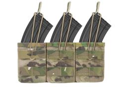 Mag Pouch Warrior Assault Systems Triple Molle Open AK 7.62 mm Multicam