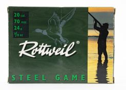 Hagelpatronen Rottweil Steel Game HV 20-70-6.5 24 gram Kal 20 (10 st)
