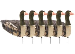 Decoy Sillosocks Pink Foot / Grey-lag Goose 3D Standing 6-Pack