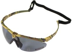 Glasses Nuprol Battle Pro's Camo Frame with insert Smoked Lense